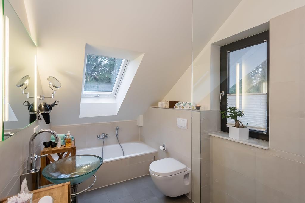 Immas Welt Appartement Utting am Ammersee Buitenkant foto